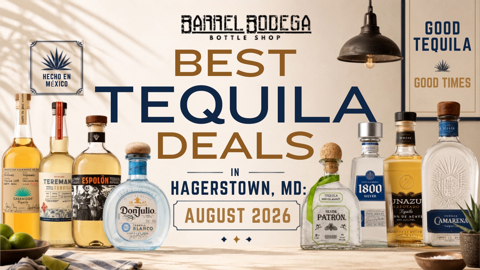 Best Tequila Deals in Hagerstown, MD: August 2026